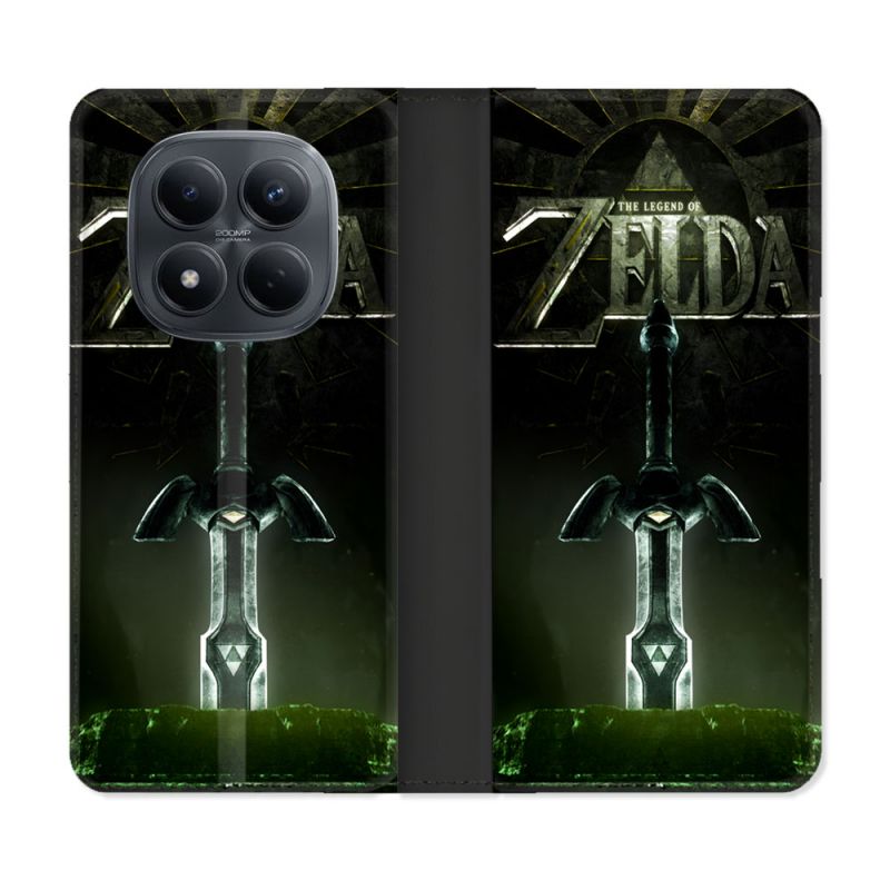 Housse Cuir Portefeuille Pour Xiaomi Redmi Note 15 Pro 4G Zelda