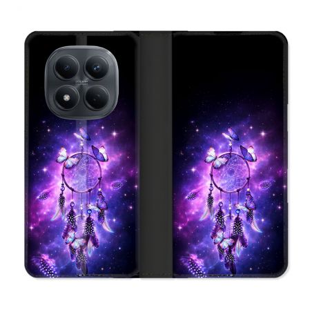 Housse Cuir Portefeuille Pour Xiaomi Redmi Note 15 Pro 4G Zen Attrape Reve Papillon 2026