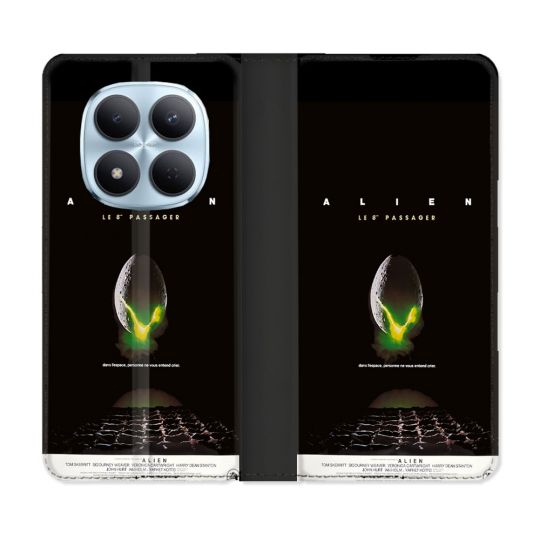 Housse Cuir Portefeuille Pour Xiaomi Redmi Note 15 Pro 5G Alien Affiche