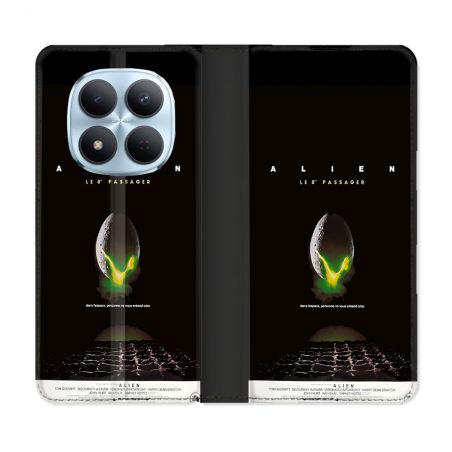 Housse Cuir Portefeuille Pour Xiaomi Redmi Note 15 Pro 5G Alien Affiche