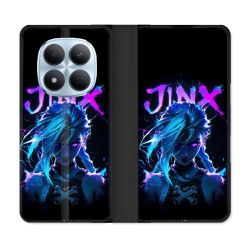 Housse Cuir Portefeuille Pour Xiaomi Redmi Note 15 Pro 5G Arcane Jinx Night