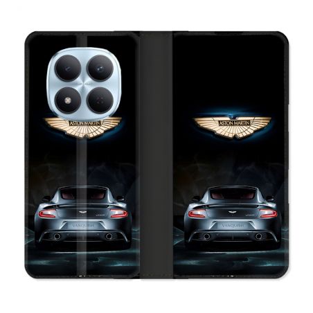 Housse Cuir Portefeuille Pour Xiaomi Redmi Note 15 Pro 5G Aston Martin