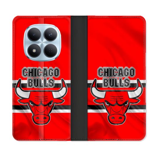 Housse Cuir Portefeuille Pour Xiaomi Redmi Note 15 Pro 5G Basket Chicago Bulls