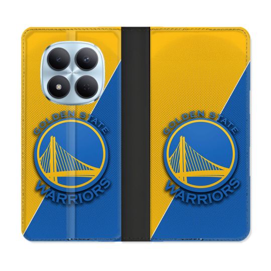 Housse Cuir Portefeuille Pour Xiaomi Redmi Note 15 Pro 5G Basket Golden State Warriors