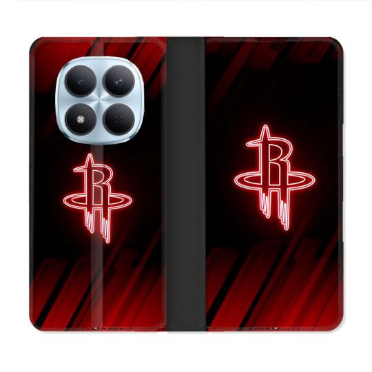 Housse Cuir Portefeuille Pour Xiaomi Redmi Note 15 Pro 5G Basket Houston Rockets