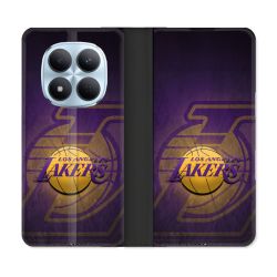 Housse Cuir Portefeuille Pour Xiaomi Redmi Note 15 Pro 5G Basket Los Angeles Lakers