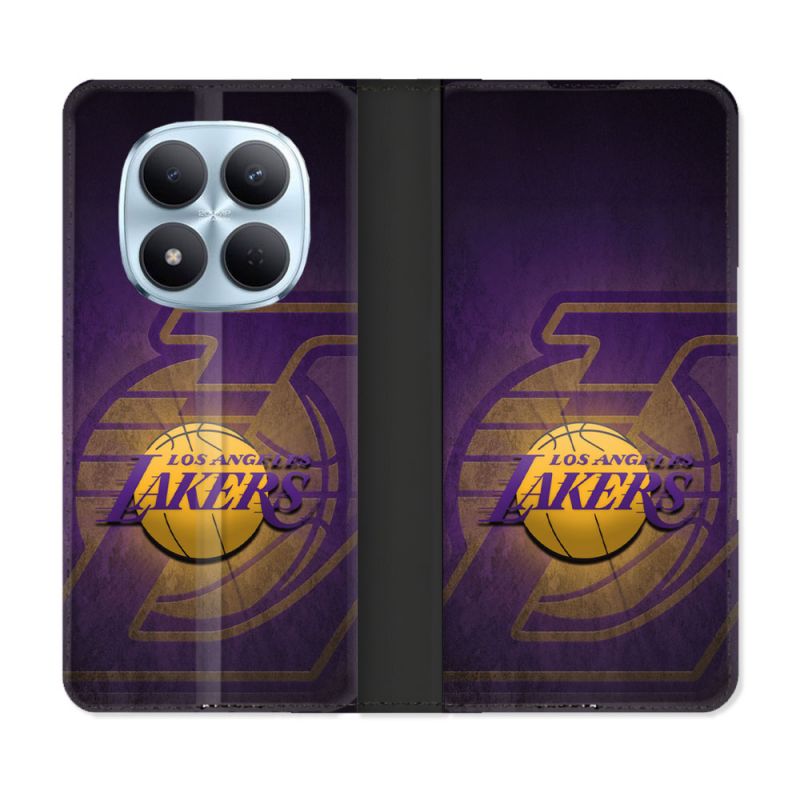 Housse Cuir Portefeuille Pour Xiaomi Redmi Note 15 Pro 5G Basket Los Angeles Lakers