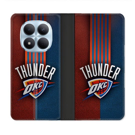 Housse Cuir Portefeuille Pour Xiaomi Redmi Note 15 Pro 5G Basket Oklahoma City Thunder
