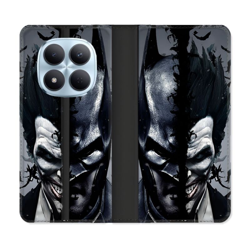 Housse Cuir Portefeuille Pour Xiaomi Redmi Note 15 Pro 5G Batman Joker