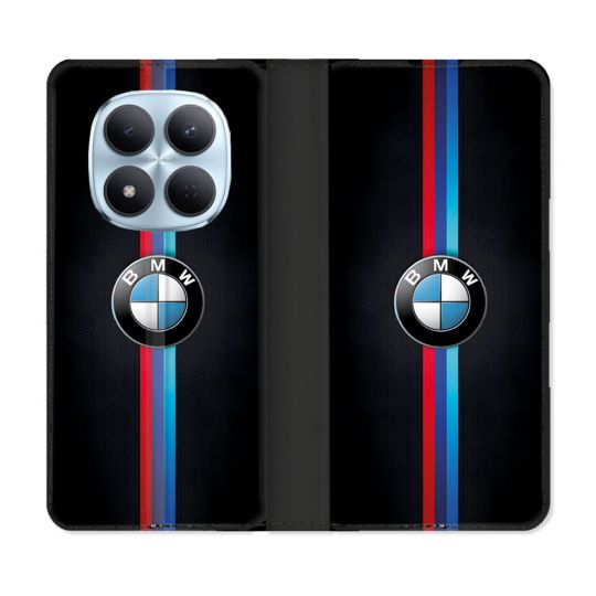 Housse Cuir Portefeuille Pour Xiaomi Redmi Note 15 Pro 5G BMW Logo