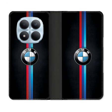 Housse Cuir Portefeuille Pour Xiaomi Redmi Note 15 Pro 5G BMW Logo