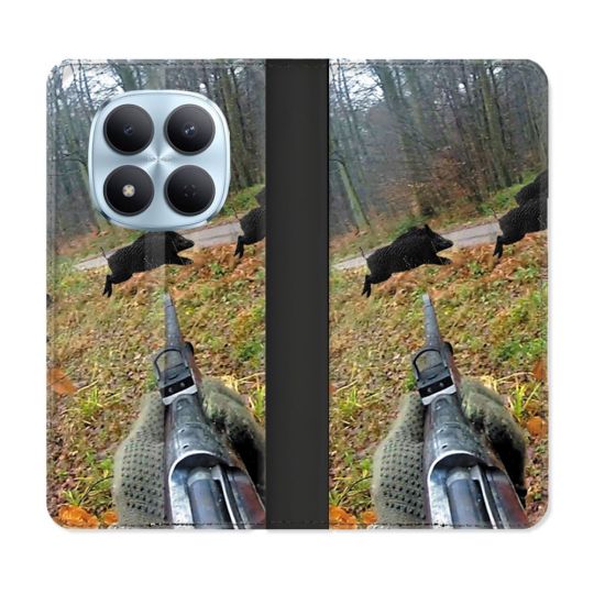 Housse Cuir Portefeuille Pour Xiaomi Redmi Note 15 Pro 5G Chasse Vision Tir