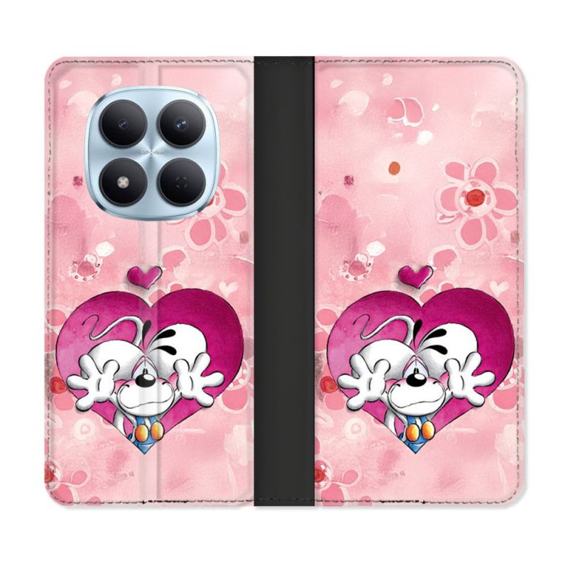 Housse Cuir Portefeuille Pour Xiaomi Redmi Note 15 Pro 5G Didll Love