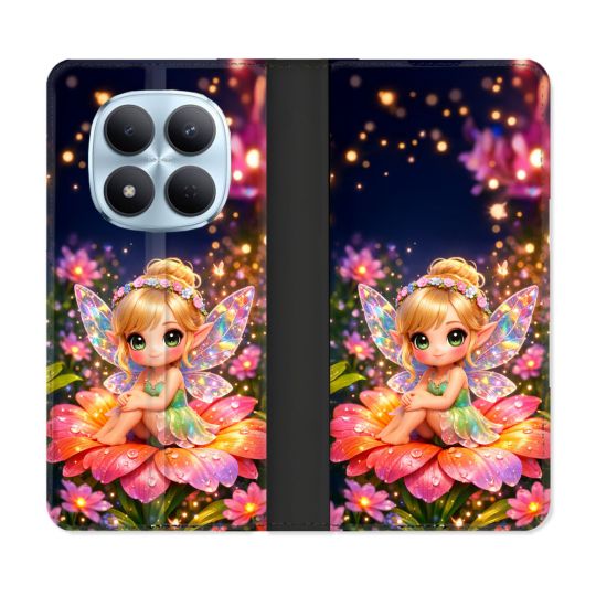 Housse Cuir Portefeuille Pour Xiaomi Redmi Note 15 Pro 5G Fantastique Fee Kawaii