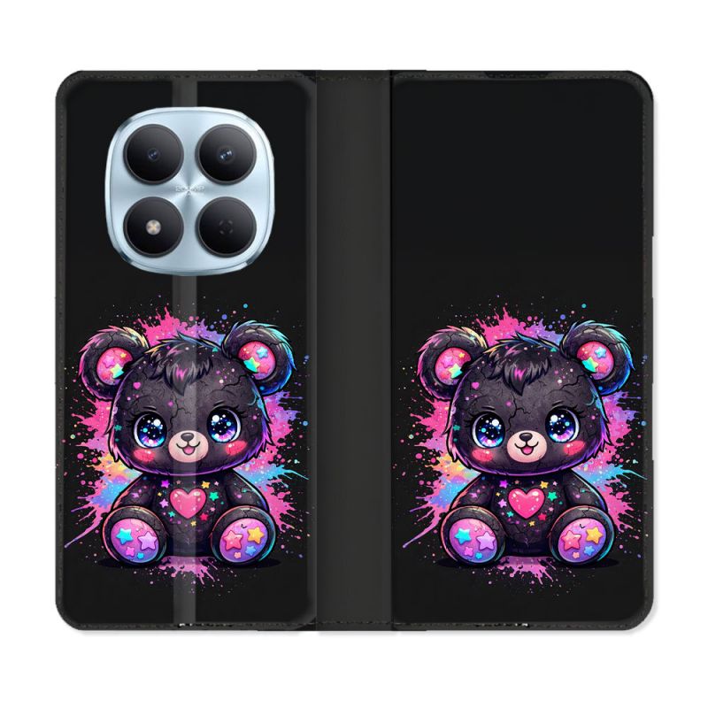 Housse Cuir Portefeuille Pour Xiaomi Redmi Note 15 Pro 5G Fantastique Kawaii Mignon