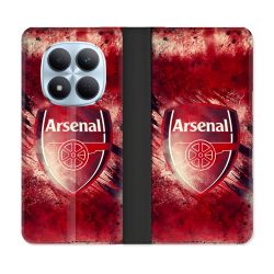 Housse Cuir Portefeuille Pour Xiaomi Redmi Note 15 Pro 5G Foot Arsenal