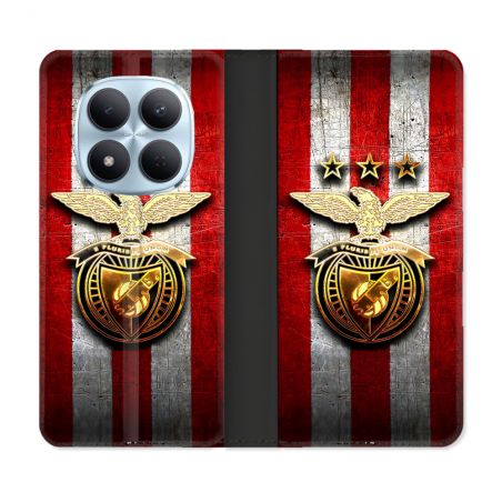 Housse Cuir Portefeuille Pour Xiaomi Redmi Note 15 Pro 5G Foot Benfica
