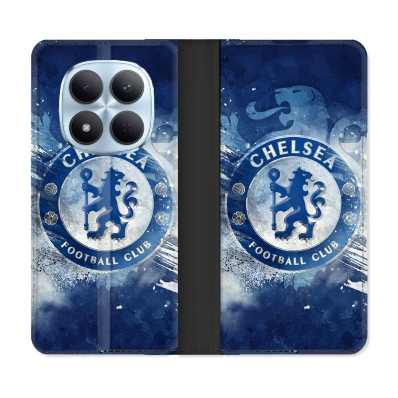 Housse Cuir Portefeuille Pour Xiaomi Redmi Note 15 Pro 5G Foot Chelsea