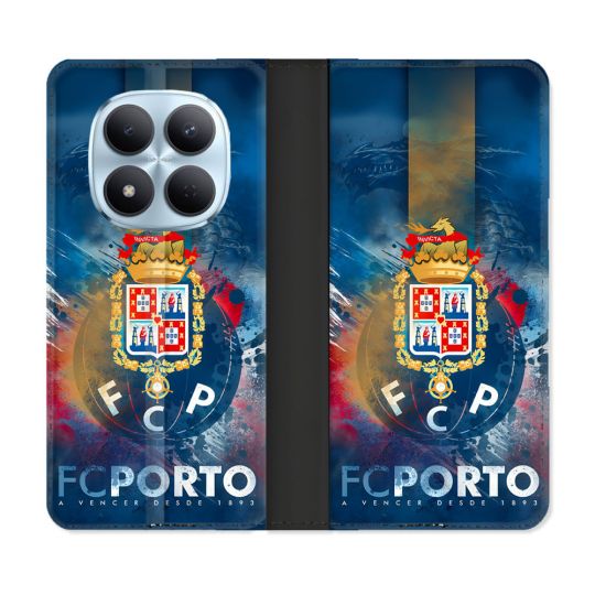 Housse Cuir Portefeuille Pour Xiaomi Redmi Note 15 Pro 5G Foot FC Porto