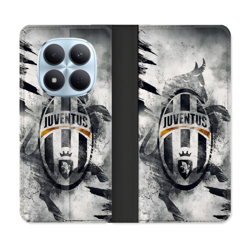 Housse Cuir Portefeuille Pour Xiaomi Redmi Note 15 Pro 5G Foot Juventus Turin