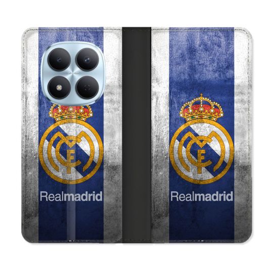 Housse Cuir Portefeuille Pour Xiaomi Redmi Note 15 Pro 5G Foot Real Madrid