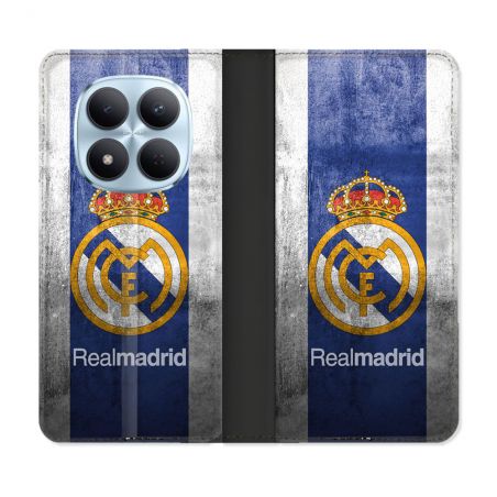 Housse Cuir Portefeuille Pour Xiaomi Redmi Note 15 Pro 5G Foot Real Madrid