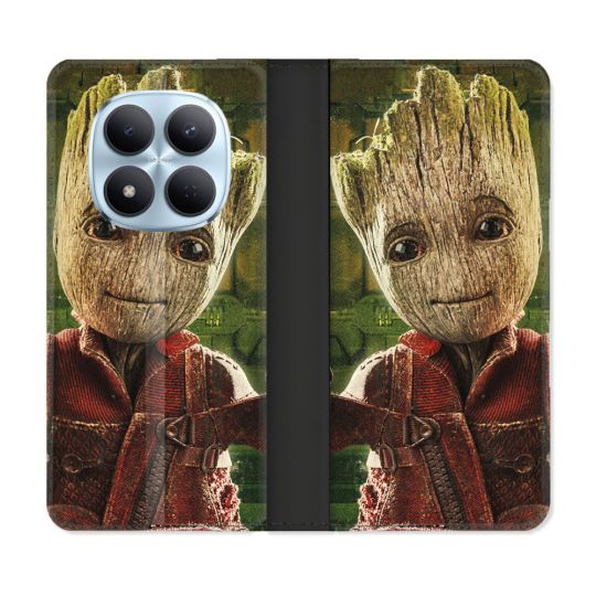 Housse Cuir Portefeuille Pour Xiaomi Redmi Note 15 Pro 5G Groot Vert