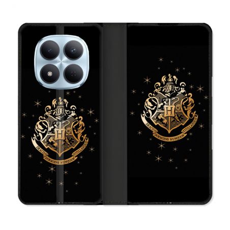 Housse Cuir Portefeuille Pour Xiaomi Redmi Note 15 Pro 5G Harry Potter Poudlard