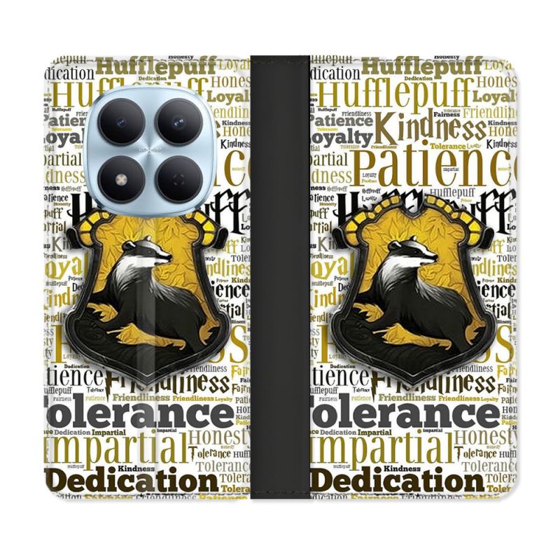 Housse Cuir Portefeuille Pour Xiaomi Redmi Note 15 Pro 5G Harry Potter Poursouffle