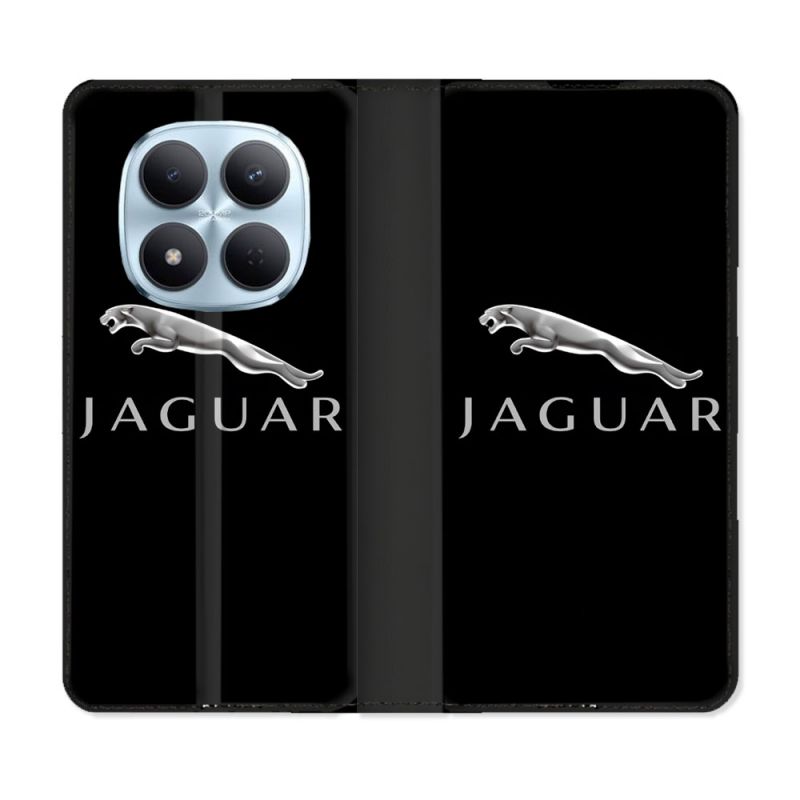 Housse Cuir Portefeuille Pour Xiaomi Redmi Note 15 Pro 5G Jaguar