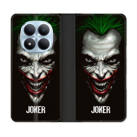 Housse Cuir Portefeuille Pour Xiaomi Redmi Note 15 Pro 5G Joker Noir