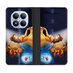 Housse Cuir Portefeuille Pour Xiaomi Redmi Note 15 Pro 5G La Belle et La Bête