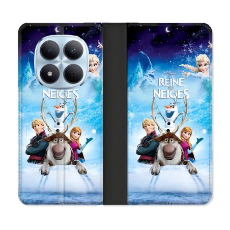 Housse Cuir Portefeuille Pour Xiaomi Redmi Note 15 Pro 5G La Reine Des Neiges