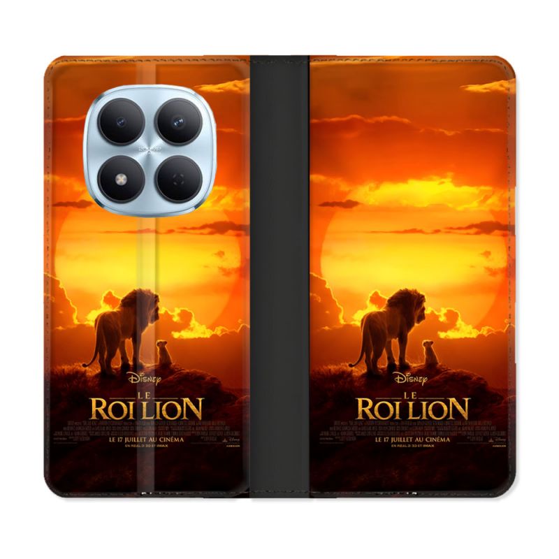 Housse Cuir Portefeuille Pour Xiaomi Redmi Note 15 Pro 5G Le Roi Lion Affiche