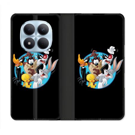 Housse Cuir Portefeuille Pour Xiaomi Redmi Note 15 Pro 5G Looney Tunes