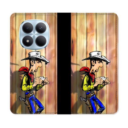 Housse Cuir Portefeuille Pour Xiaomi Redmi Note 15 Pro 5G Lucky Luke