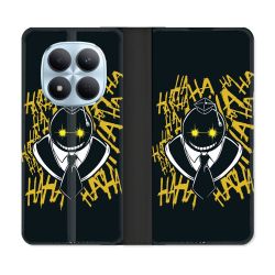 Housse Cuir Portefeuille Pour Xiaomi Redmi Note 15 Pro 5G Manga Assassination Classroom Kuro Noir