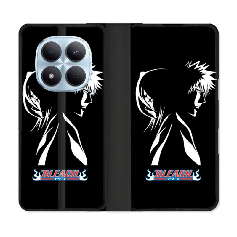 Housse Cuir Portefeuille Pour Xiaomi Redmi Note 15 Pro 5G Manga Bleach Duo