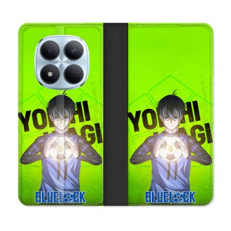 Housse Cuir Portefeuille Pour Xiaomi Redmi Note 15 Pro 5G Manga Blue Lock Yoichi Isagi