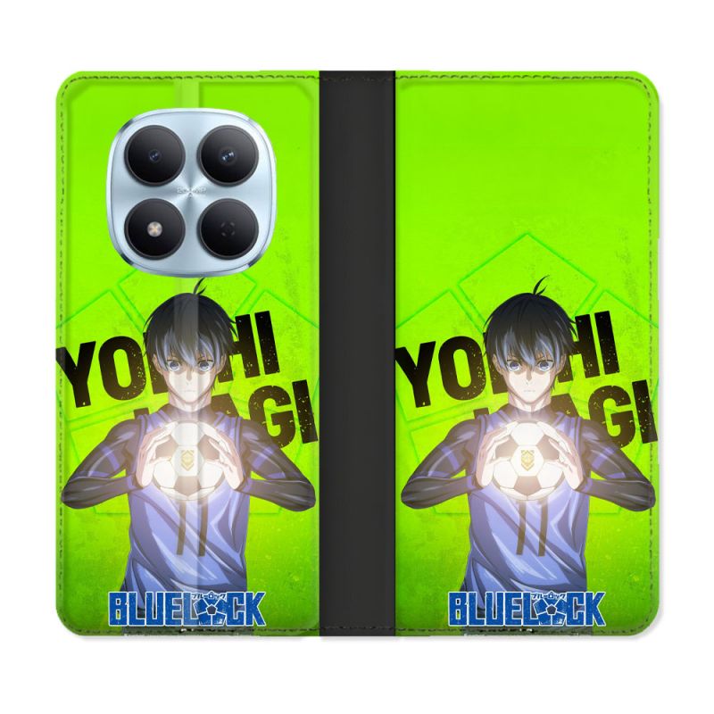 Housse Cuir Portefeuille Pour Xiaomi Redmi Note 15 Pro 5G Manga Blue Lock Yoichi Isagi