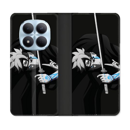 Housse Cuir Portefeuille Pour Xiaomi Redmi Note 15 Pro 5G Manga Boruto Epée