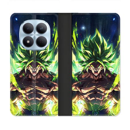 Housse Cuir Portefeuille Pour Xiaomi Redmi Note 15 Pro 5G Manga Dragon Ball Broly