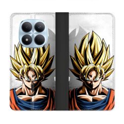 Housse Cuir Portefeuille Pour Xiaomi Redmi Note 15 Pro 5G Manga Dragon Ball Sangoku Portrait