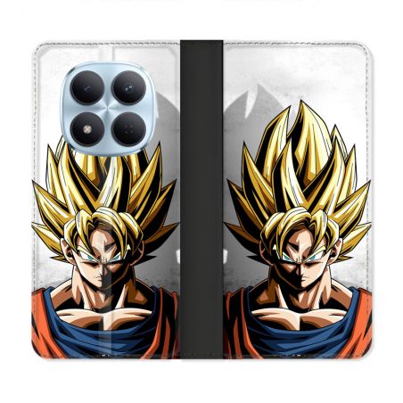 Housse Cuir Portefeuille Pour Xiaomi Redmi Note 15 Pro 5G Manga Dragon Ball Sangoku Portrait