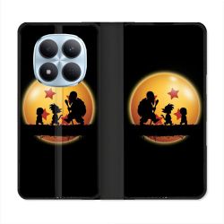 Housse Cuir Portefeuille Pour Xiaomi Redmi Note 15 Pro 5G Manga Dragon Ball Vintage