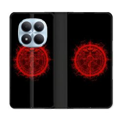 Housse Cuir Portefeuille Pour Xiaomi Redmi Note 15 Pro 5G Manga Fullmetal Alchemist Logo