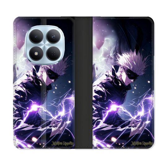 Housse Cuir Portefeuille Pour Xiaomi Redmi Note 15 Pro 5G Manga Jujutsu Kaisen Gojo Saturo