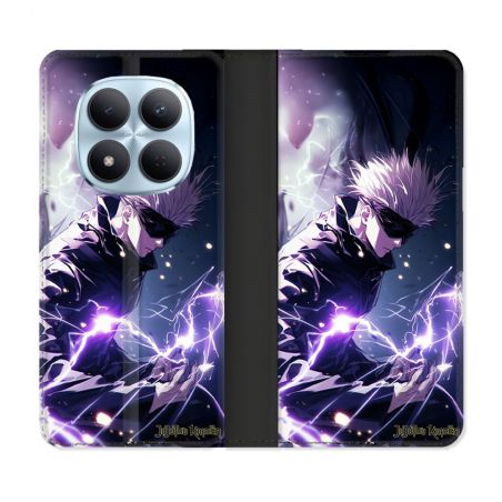 Housse Cuir Portefeuille Pour Xiaomi Redmi Note 15 Pro 5G Manga Jujutsu Kaisen Gojo Saturo