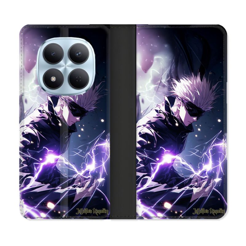 Housse Cuir Portefeuille Pour Xiaomi Redmi Note 15 Pro 5G Manga Jujutsu Kaisen Gojo Saturo
