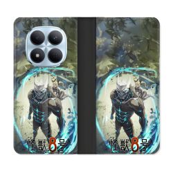 Housse Cuir Portefeuille Pour Xiaomi Redmi Note 15 Pro 5G Manga Kaiju N° 8 Kafka Hibino